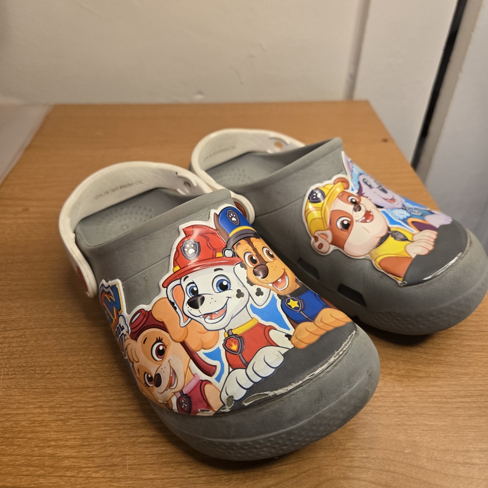 CROCS Kids Gray Paw Patrol‎ Clogs